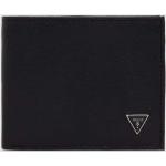 Luxusní peněženky Guess v černé barvě z kůže s blokováním RFID 