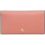 Dámské Designer Luxusní peněženky Ralph Lauren Ralph v růžové barvě z kůže ve slevě 