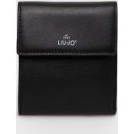 Luxusní peněženky Liu Jo v černé barvě z kůže ve slevě 