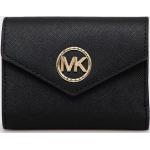 Dámské Designer Luxusní peněženky Michael Kors v černé barvě z kůže ve slevě 