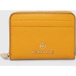 Dámské Designer Luxusní peněženky Michael Kors v žluté barvě z kůže 