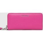 Dámské Designer Luxusní peněženky Michael Kors v růžové barvě z kůže ve slevě 
