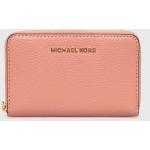 Dámské Designer Luxusní peněženky Michael Kors v růžové barvě z kůže ve slevě 