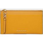 Dámské Designer Luxusní peněženky Michael Kors v žluté barvě z kůže ve slevě 