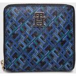 Dámské Luxusní peněženky Tommy Hilfiger v modré barvě z kůže 