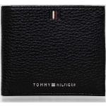 Luxusní peněženky Tommy Hilfiger v černé barvě z kůže 