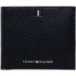 Luxusní peněženky Tommy Hilfiger v námořnicky modré barvě z kůže 