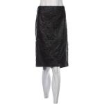 Dámské Kožené sukně v černé barvě z kůže ve velikosti 4 XL plus size 