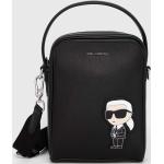 Dámské Tašky crossbody Karl Lagerfeld v černé barvě z polyuretanu s vnitřním organizérem ve slevě 