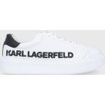 Kožené tenisky Karl Lagerfeld v bílé barvě z kůže ve velikosti 46 