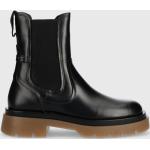 Dámské Kožené kotníkové boty Gant v černé barvě z kůže ve velikosti 42 ve slevě udržitelná móda 