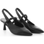 Dámské Kotníčkové boty na podpatku Kennel & Schmenger - K & S v černé barvě z kůže ve velikosti 38,5 