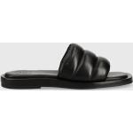 Dámské Kožené pantofle Gant v černé barvě z kůže ve velikosti 36 ve slevě udržitelná móda 