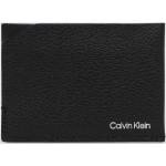 Designer Pouzdra na doklady Calvin Klein v černé barvě z kůže udržitelná móda 