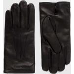Pánské Kožené rukavice Emporio Armani v černé barvě z kůže ve velikosti M 
