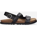 Pánské Designer Kožené sandály A.P.C. v černé barvě z kůže ve velikosti 45 na léto 