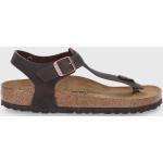 Kožené sandály Birkenstock Kairo dámské, hnědá barva