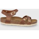 Dámské Kožené sandály Birkenstock Kumba v hnědé barvě z kůže ve velikosti 39 na léto udržitelná móda 
