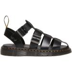 Dámské Kožené sandály Dr. Martens v černé barvě z kůže ve velikosti 46 na léto 