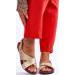 Dámské Kožené sandály kesi v tmavě červené barvě z kůže ve velikosti 36 ve slevě na léto 