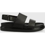 Dámské Kožené sandály Vagabond v černé barvě z kůže ve velikosti 41 ve slevě na léto 