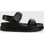 Dámské Kožené sandály Vagabond v černé barvě z kůže ve velikosti 41 na léto 
