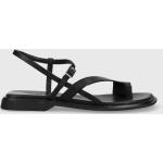 Dámské Kožené sandály Vagabond v černé barvě z kůže ve velikosti 41 na léto 