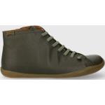 Kožené sneakers boty Camper Peu Cami zelená barva, 36411.113