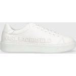Kožené tenisky Karl Lagerfeld v bílé barvě z kůže ve velikosti 46 