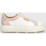 Kožené sneakers boty Tory Burch Ladybug bílá barva, 143066-650
