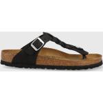 Dámské Kožené sandály Birkenstock v černé barvě z kůže ve velikosti 41 na léto udržitelná móda 