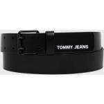 Pánské Kožené pásky Tommy Hilfiger v černé barvě z kůže délka 100 