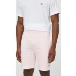Pánská BIO  Letní móda Lacoste v růžové barvě z bavlny ve velikosti L 