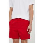 Pánské Designer Kraťasy Polo Ralph Lauren v červené barvě ve velikosti XXL plus size 