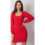 Dámské Mini šaty v červené barvě z bavlny ve velikosti L 