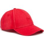 Pánské Basebalové čepice Diesel v červené barvě 