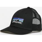 Pánské Trucker kšiltovky Patagonia Logo v černé barvě udržitelná móda 
