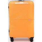 Dámské Textilní kufry American Tourister Nepromokavé v oranžové barvě s teleskopickou rukojetí ve slevě 