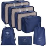 Kosmetické tašky v námořnicky modré barvě s vnitřním organizérem 