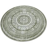 Kulatý koberec FUN Napkin ubrousek - zelená kruh 120 cm