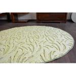 Kulatý koberec IVANO zelená kruh 100 cm