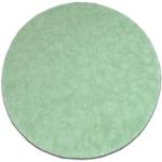 Kulatý koberec SERENADE zelený kruh 100 cm
