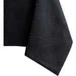 Ubrusy v černé barvě z polyesteru kulaté odolné vůči zašpinění a skvrnám 