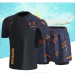 Pánské Plážové šortky z polyesteru ve velikosti 10 XL rychleschnoucí plus size 