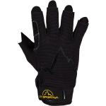Pánské Kožené rukavice La Sportiva v černé barvě z kůže ve velikosti M 