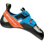 Lezecké boty La Sportiva Otaki v modré barvě ve velikosti 37 na suchý zip 