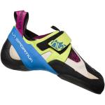 Dámské Lezecké boty La Sportiva Skwama v bílé barvě ve velikosti 38,5 na suchý zip 