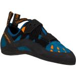 Lezecké boty La Sportiva Tarantula v modré barvě ve velikosti 35 na suchý zip 