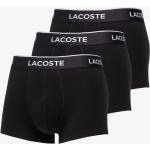 LACOSTE 3Pack Casual Cotton Stretch Boxers černé S