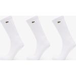 Ponožky Lacoste v bílé barvě 